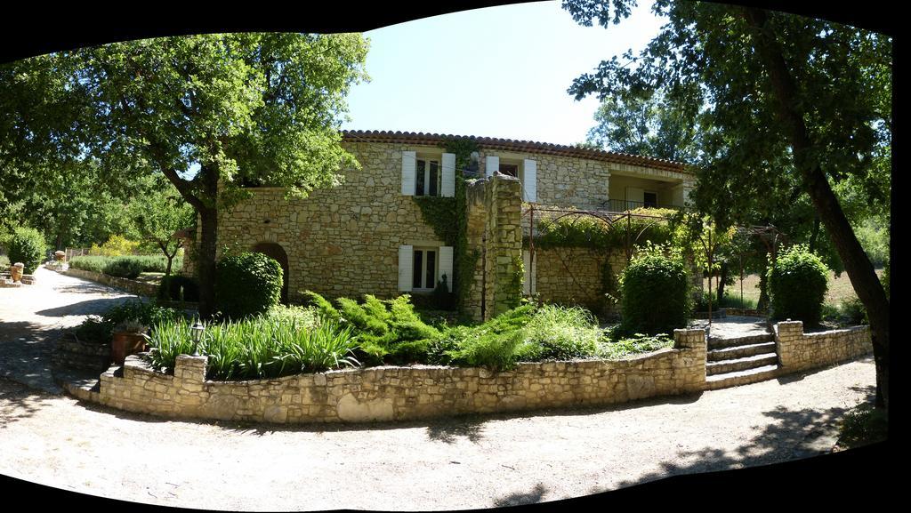 Hotel Lou Caleu Restaurant Le Rocher Des Abeilles Saint-Martin-de-Castillon Exterior photo